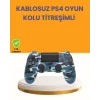 PS4 Kablosuz Oyun Kolu Gecikmesiz Bağlantılı Ergonomik Tasarımlı