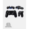PS4 Kablosuz Oyun Kolu V2 – Bluetooth Bağlantılı, Titreşimli, PC ve Mobil Uyumlu