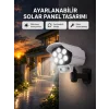 PVC+PC Malzemeli, 2si 1 Arada Güvenlik Lambası – Ayarlanabilir Başlık ve Panel Açısı