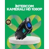 Q28 Bluetooth Kask Kulaklık 1080P Kamera – Su Geçirmez Motosiklet Interkom