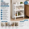 RAFTY 3 KATLI SEPET ORGANİZER DÜZENLEYİCİ RAF ÜNİTESİ 465X145X500MM (5047)