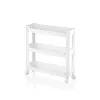 RAFTY 3 KATLI TEKERLEKLİ SEPET ORGANİZER DÜZENLEYİCİ RAF ÜNİTESİ 465X145X480MM (5047)