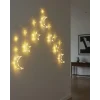 Ramazan Süslemesi İçin Ay Yıldız LED Işık Perde Lambası