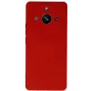 Realme 11 Pro Kılıf Nano İçi Kadife Silikon - Kırmızı