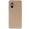 Realme 12 Lite Kılıf Nano İçi Kadife Silikon - Pudra