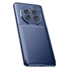 Realme 12 Pro Plus Kılıf Auto Focus Karbon Kapak - Lacivert