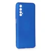 Realme 7 Kılıf First Silikon - Mavi