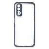 Realme 7 Kılıf Miami Şeffaf Silikon - Gri