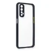 Realme 7 Kılıf Miami Şeffaf Silikon - Lacivert