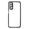 Realme 7 Kılıf Miami Şeffaf Silikon - Lacivert