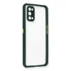 Realme 7 Pro Kılıf Miami Şeffaf Silikon - Koyu Yeşil