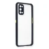 Realme 7 Pro Kılıf Miami Şeffaf Silikon - Lacivert