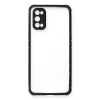 Realme 7 Pro Kılıf Miami Şeffaf Silikon - Siyah