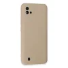 Realme C11 2021 Kılıf Nano İçi Kadife Silikon - Pudra
