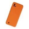 Realme C11 2021 Kılıf Nano İçi Kadife Silikon - Turuncu