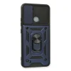 Realme C11 2021 Kılıf Pars Lens Yüzüklü Silikon - Lacivert