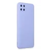 Realme C11 Kılıf Nano İçi Kadife Silikon - Lila