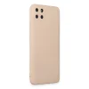 Realme C11 Kılıf Nano İçi Kadife Silikon - Pudra