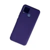 Realme C15 Kılıf Nano İçi Kadife Silikon - Mor