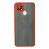 Realme C21 Kılıf Montreal Silikon Kapak - Kırmızı