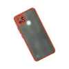 Realme C21 Kılıf Montreal Silikon Kapak - Kırmızı