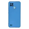 Realme C21 Kılıf Nano İçi Kadife Silikon - Mavi