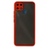 Realme C25 Kılıf Montreal Silikon Kapak - Kırmızı