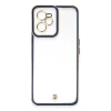 Realme C35 Kılıf Liva Lens Silikon - Mavi