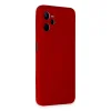 Realme C35 Kılıf Nano İçi Kadife Silikon - Kırmızı