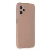 Realme C35 Kılıf Nano İçi Kadife Silikon - Pudra