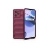 Realme C35 Kılıf Optimum Silikon - Bordo