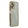 Realme C35 Kılıf Razer Lensli Silikon - Gold