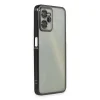 Realme C35 Kılıf Razer Lensli Silikon - Siyah