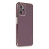 Realme C35 Kılıf Volet Silikon - Mor