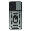 Realme C53 Kılıf Pars Lens Yüzüklü Silikon - Yeşil