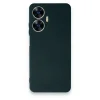 Realme C55 Kılıf First Silikon - Koyu Yeşil