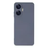 Realme C55 Kılıf Nano İçi Kadife Silikon - Gri