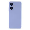 Realme C55 Kılıf Nano İçi Kadife Silikon - Lila