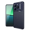 Realme C61 Kılıf Auto Focus Karbon Kapak - Lacivert
