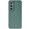Realme C65 Kılıf Petek Silikon Kapak - Koyu Yeşil