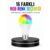 Renk Değiştiren RGB LED Ampul 16 Renk Uzaktan Kumandalı 2025 Model