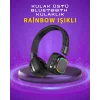 Renkli Işık Efektli Bluetooth 5.3 Müzik Kulaklığı