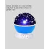 Renkli LED Gece Lambası 6 Işık Modlu Çocuk Odası Atmosfer Aydınlatma
