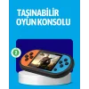 Retro 520 Oyunlu Taşınabilir Konsol HD Ekran USB Şarjlı