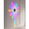 RGB LED Dekoratif Duvar Lambası İç Mekân Telefon Kontrollü Ortam Aydınlatması