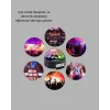 RGB LED Disko Topu Projektör – Ev Partileri, Doğum Günleri ve Eğlence İçin Işık Şovu