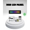 RGB LED Panel – Mobil Uyumlu, Yazı ve GIF Destekli, USB Bağlantılı Dekoratif Ekran