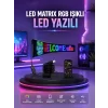RGB LED Panel Renkli Işık Efektli Dekoratif Aydınlatma