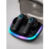 RGB Şarj Kutulu TWS Kablosuz Kulaklık Bluetooth 5.4 HD Voice Type-C Şarj Destekli