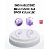 S05 Bluetooth 5.3 Kulaklık IPX4 Su Geçirmez Hızlı Eşleşme Güçlü Stereo Ses